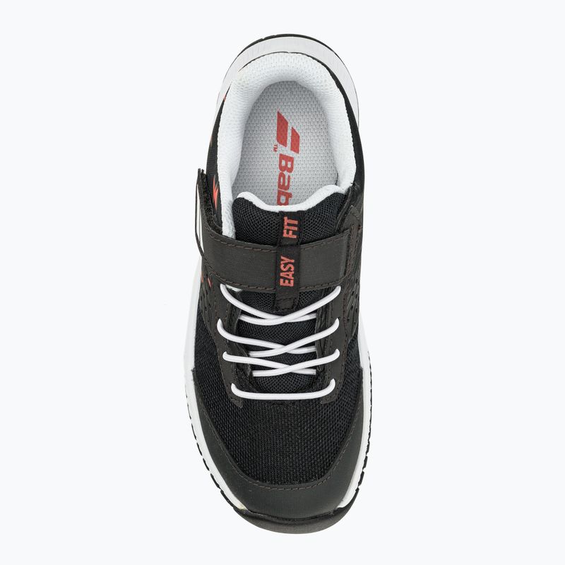 Buty do tenisa dziecięce Babolat Pulsion All Court Kid black/white 6