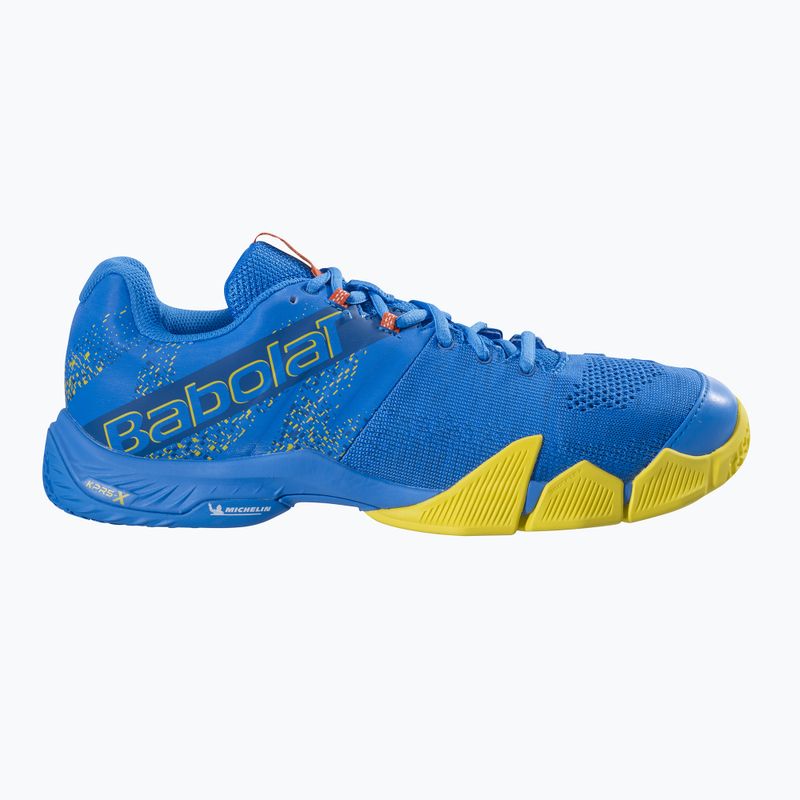 Buty do padla męskie Babolat Movea french blue/vibrant yellow 8