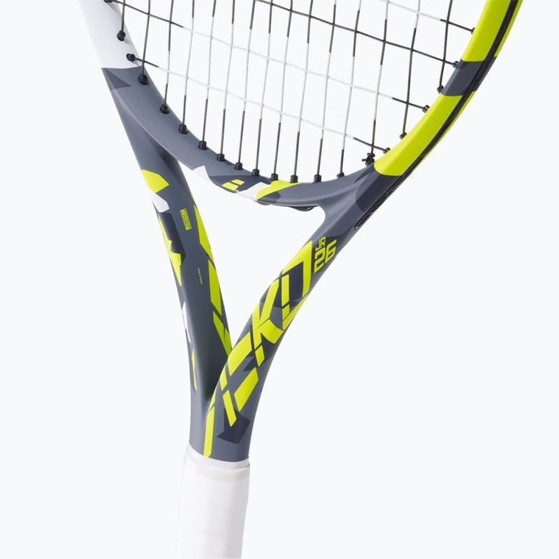 Rakieta tenisowa dziecięca Babolat Aero Junior 26 grey/yellow/white 11