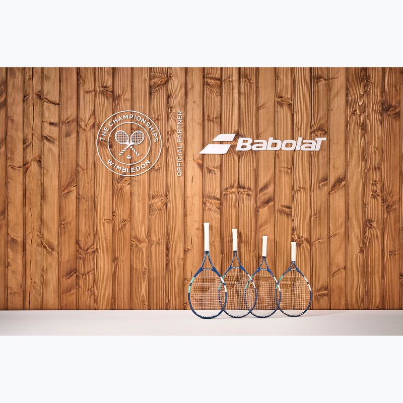 Rakieta tenisowa dziecięca Babolat Junior 25 Wimbledon blue 8