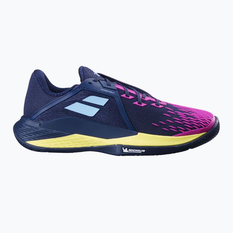 Buty do tenisa męskie Babolat Propulse Fury 3 All Court dark blue/pink aero 9