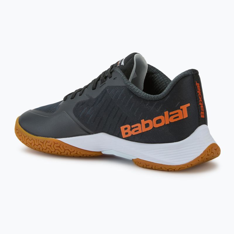 Buty do badmintona męskie Babolat Shadow Tour 5 black/ orange 3