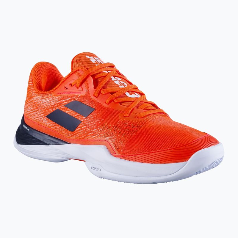 Buty do tenisa męskie Babolat Jet Mach 3 Clay strike red/white 8