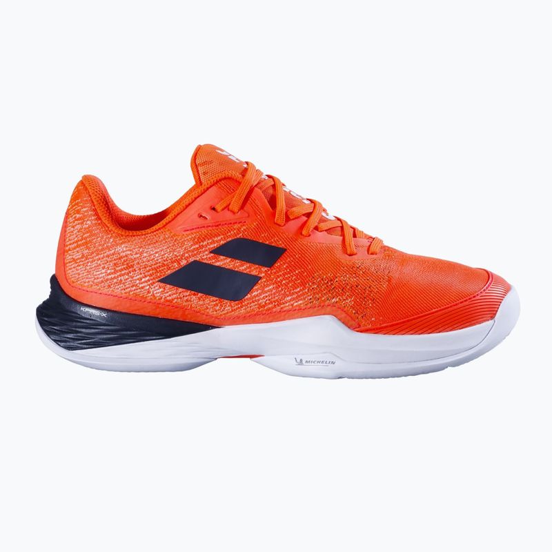 Buty do tenisa męskie Babolat Jet Mach 3 Clay strike red/white 9