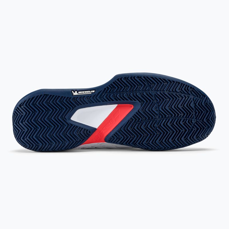 Buty do tenisa męskie Babolat Propulse Fury 3 Clay white/estate blue 4