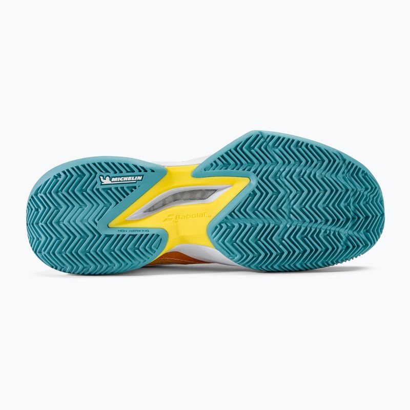 Buty do tenisa damskie Babolat Jet Mach 3 Clay W coral/gold fusion 4