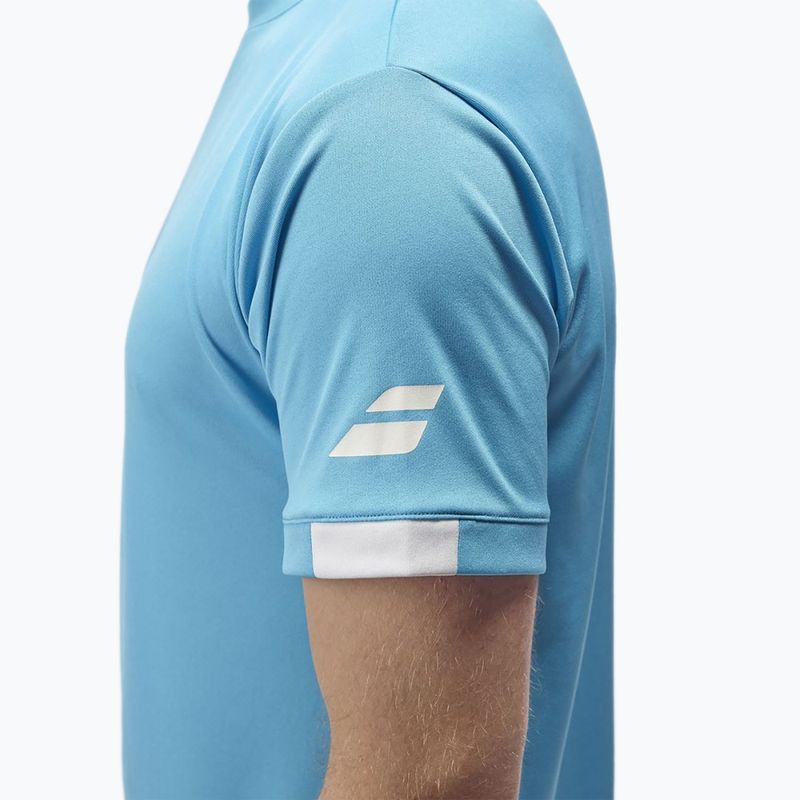 Koszulka męska Babolat Play Crew Neck cyan blue 5