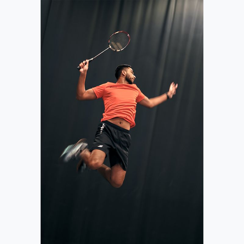 Koszulka męska Babolat Play Crew Neck fiesta red 4