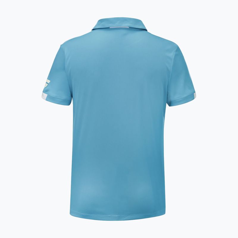 Koszulka polo męska Babolat Play cyan blue 2