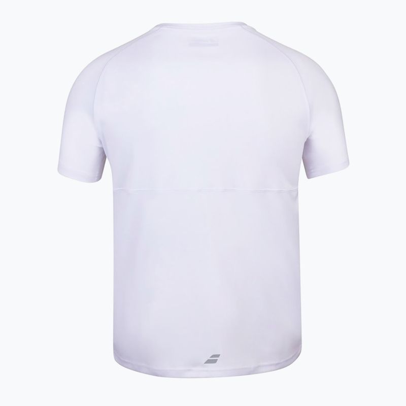 Koszulka dziecięca Babolat Play Crew Neck Jr white/white 3