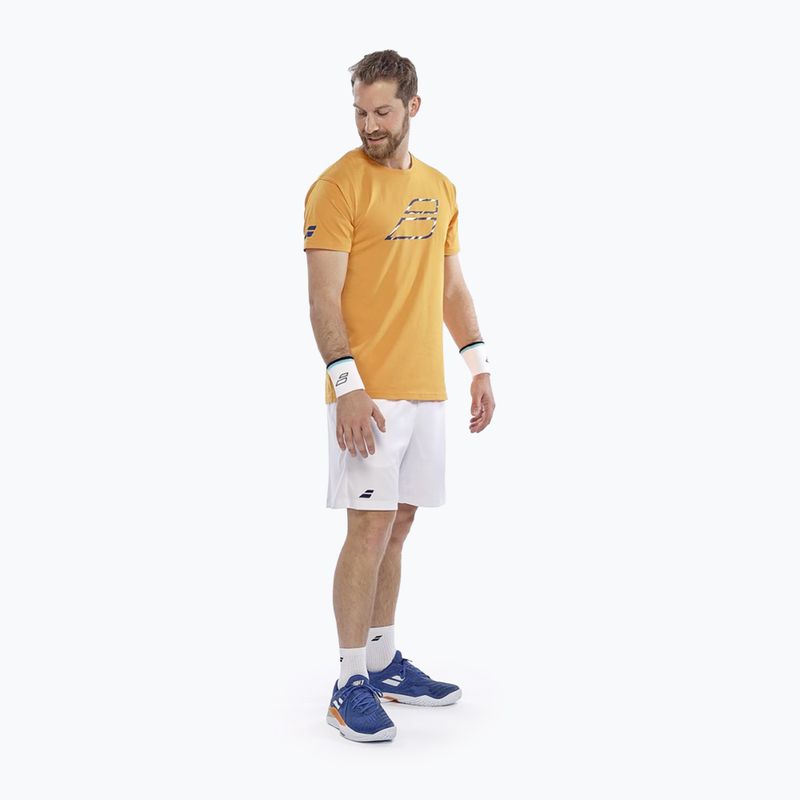 Koszulka męska Babolat Exercise Big Flag autumn glory 2