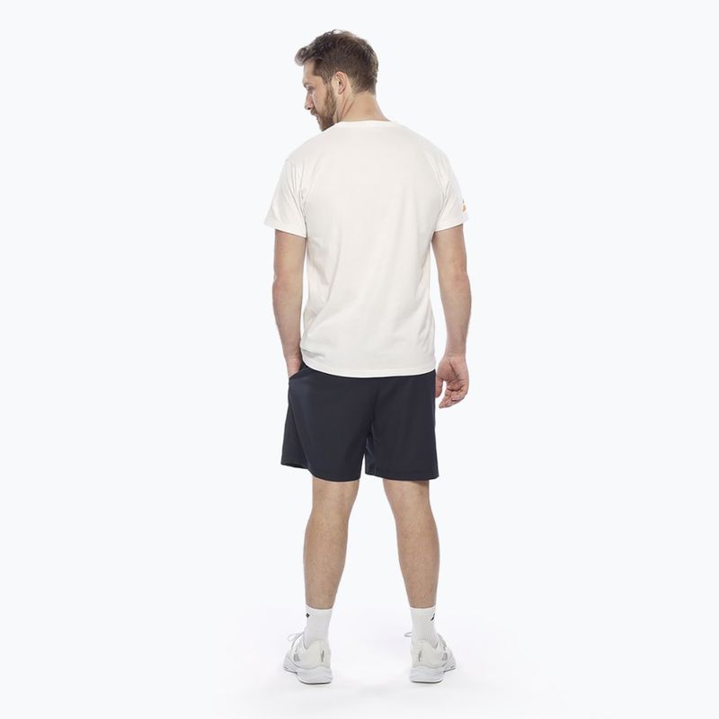 Koszulka męska Babolat Exercise Message 1000 white/white 3