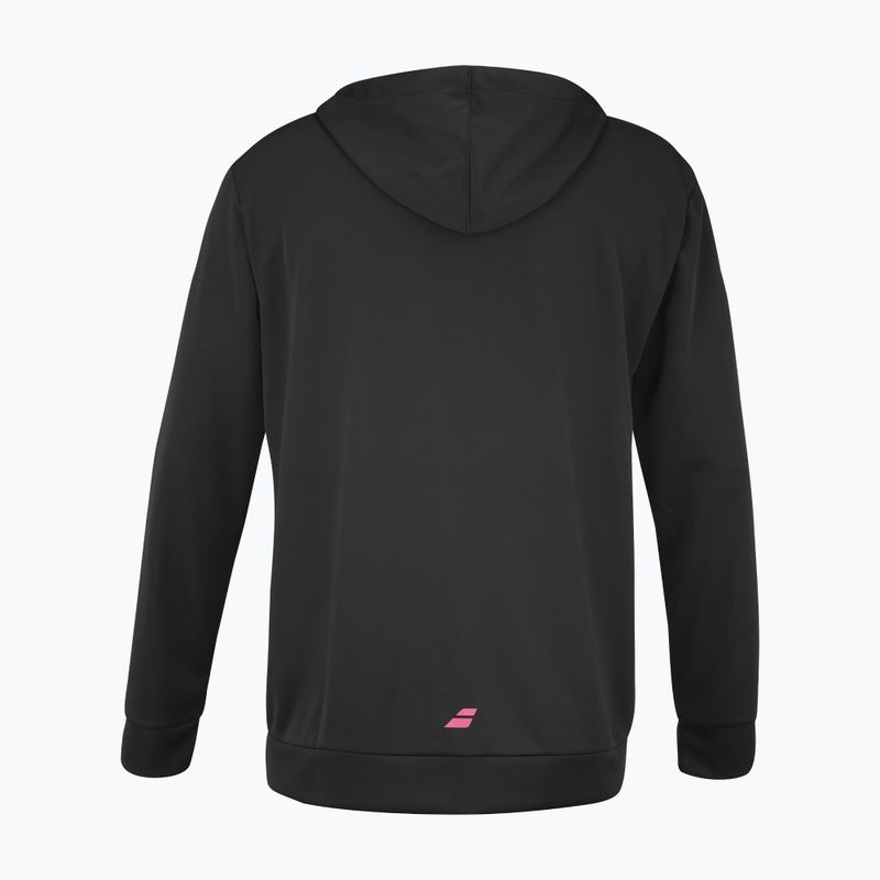Bluza tenisowa męska Babolat Padel Hood Sweat black/black 2