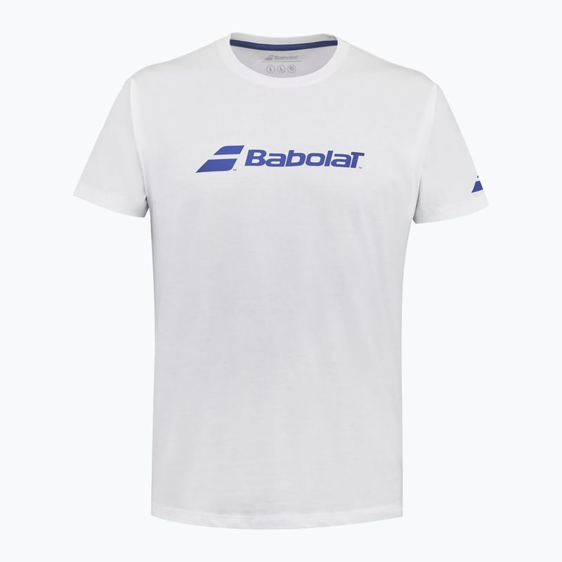 Koszulka męska Babolat Exercise Babolat white/white