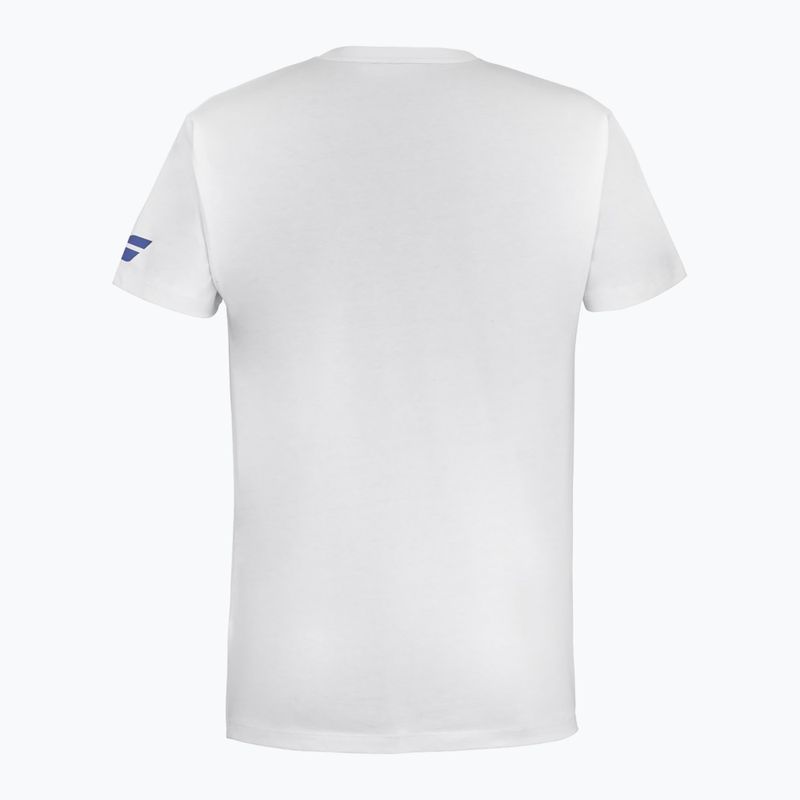Koszulka męska Babolat Exercise Babolat white/white 2