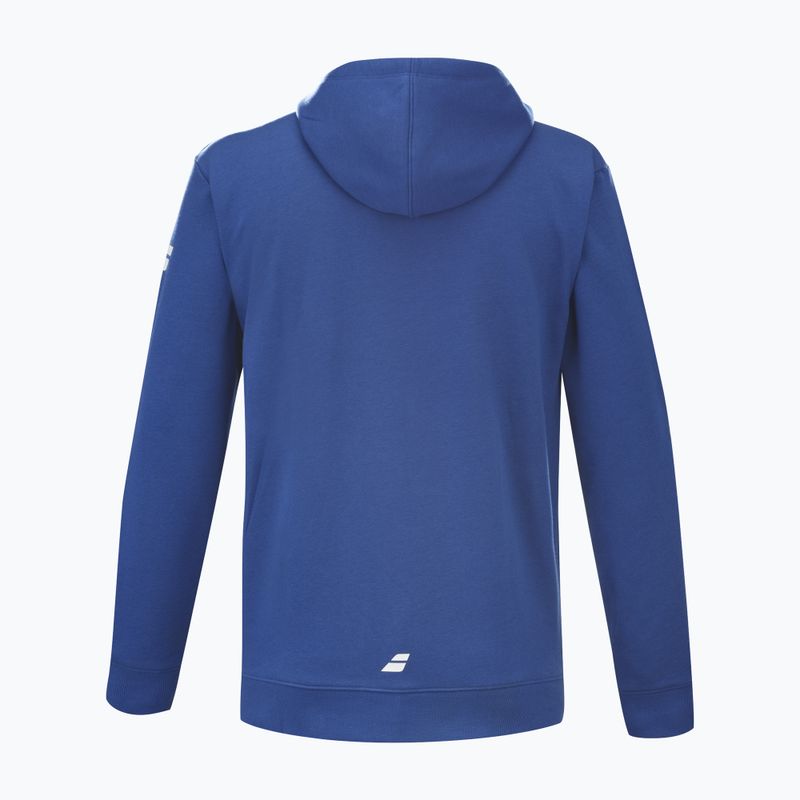 Bluza tenisowa męska Babolat Exercise Hood Sweat sodalite blue 2