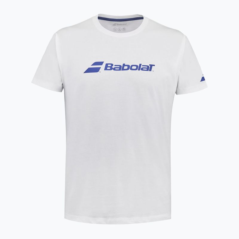 Koszulka dziecięca Babolat Exercise Babolat Jr white/white