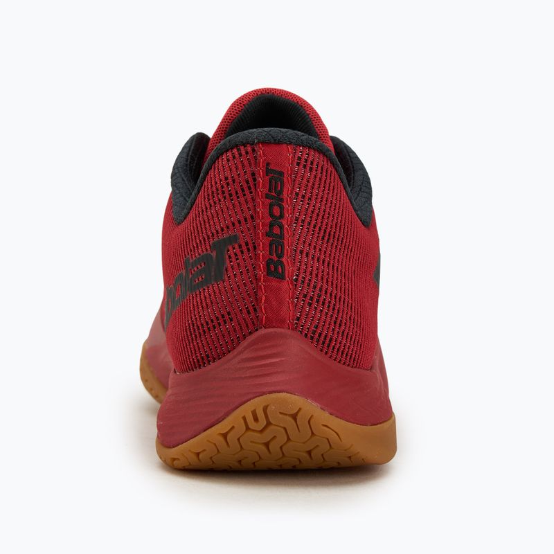 Buty do badmintona męskie Babolat Shadow Spirit 2 black/ poppy red 6