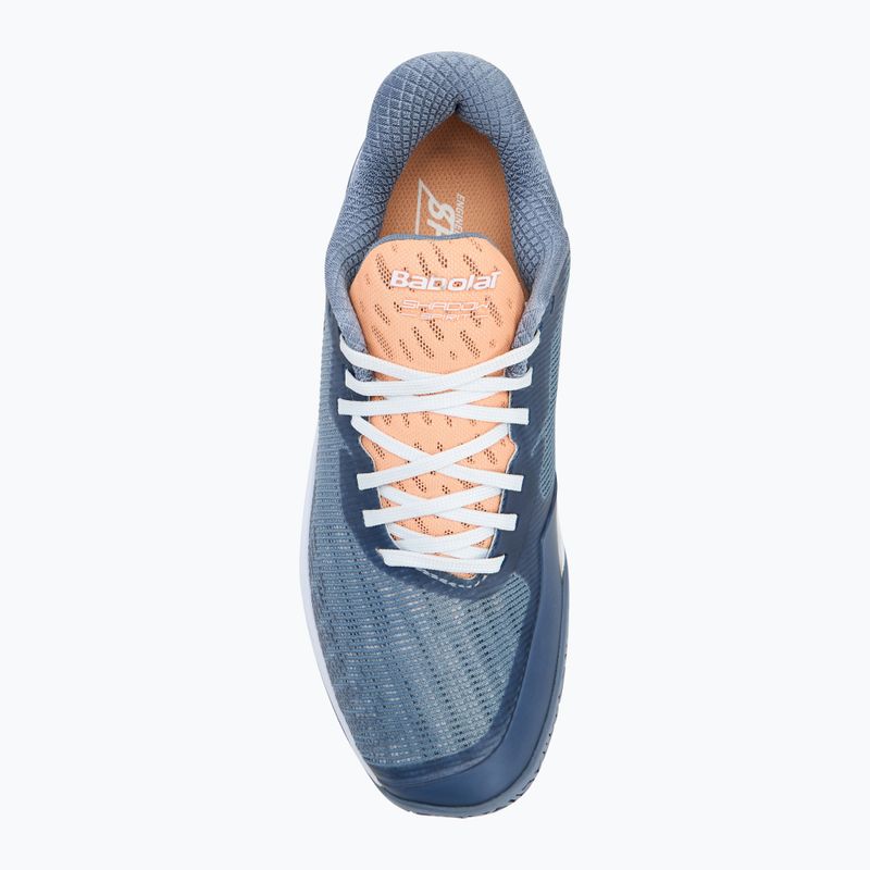 Buty do badmintona damskie Babolat Shadow Spirit 2 W grey/coral 5