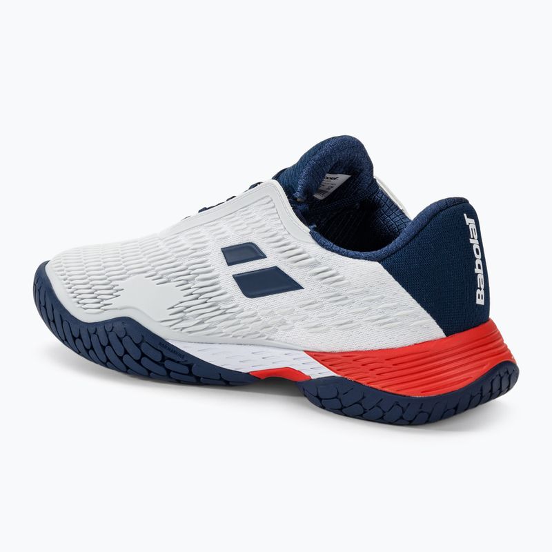Buty do tenisa męskie Babolat Propulse Fury 3 All Court white/estate blue 30S24208 3
