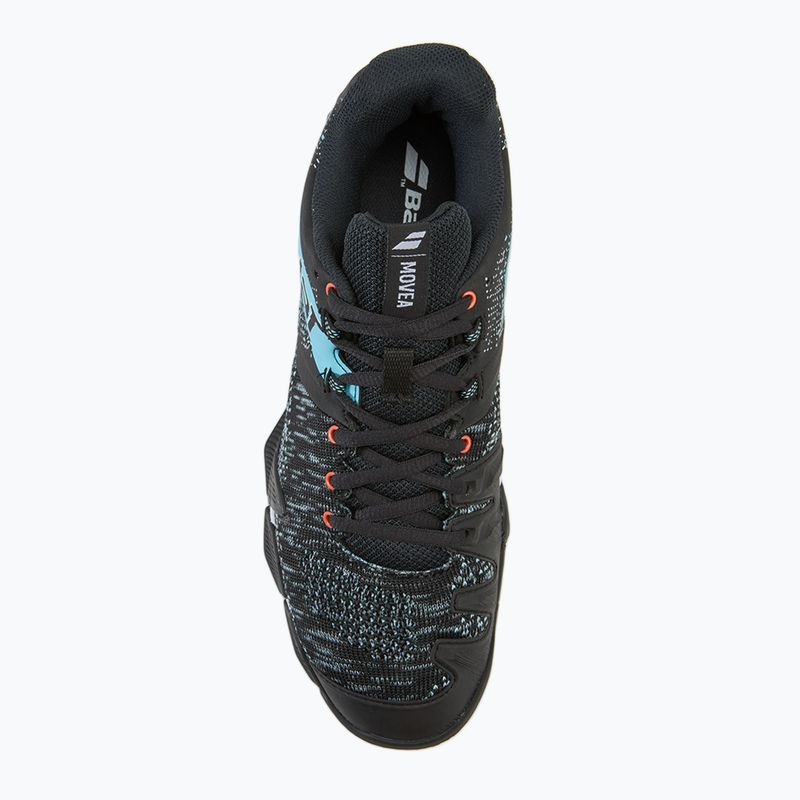Buty do padla męskie Babolat Movea black/ light blue 5