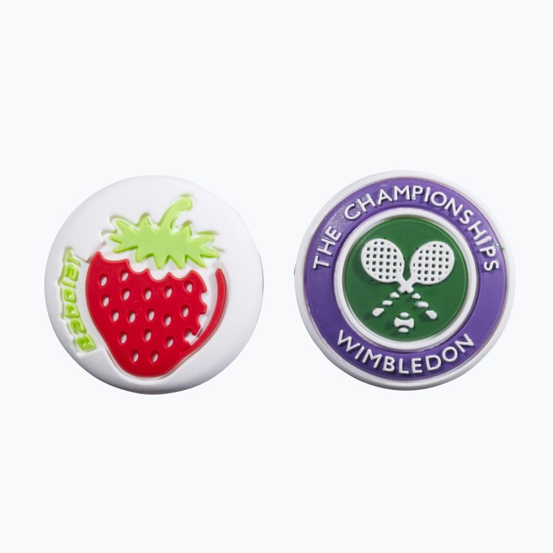 Tłumiki drgań Babolat Dampener Wimbledon 2 szt. white/red/green/blue