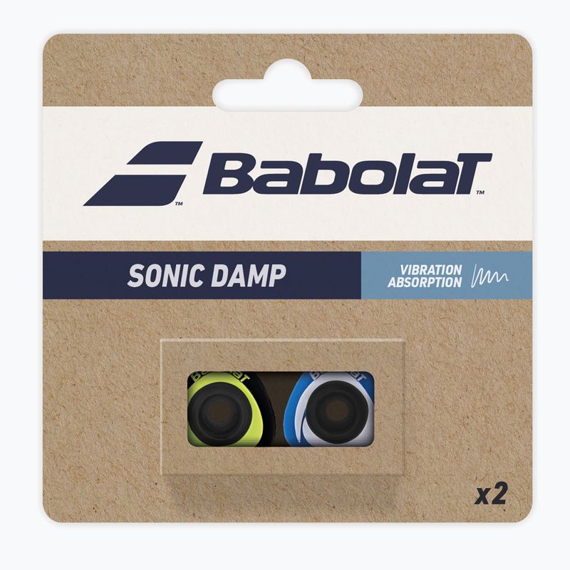 Tłumiki drgań Babolat Sonic Damp 2 szt. S25 blue/ yellow