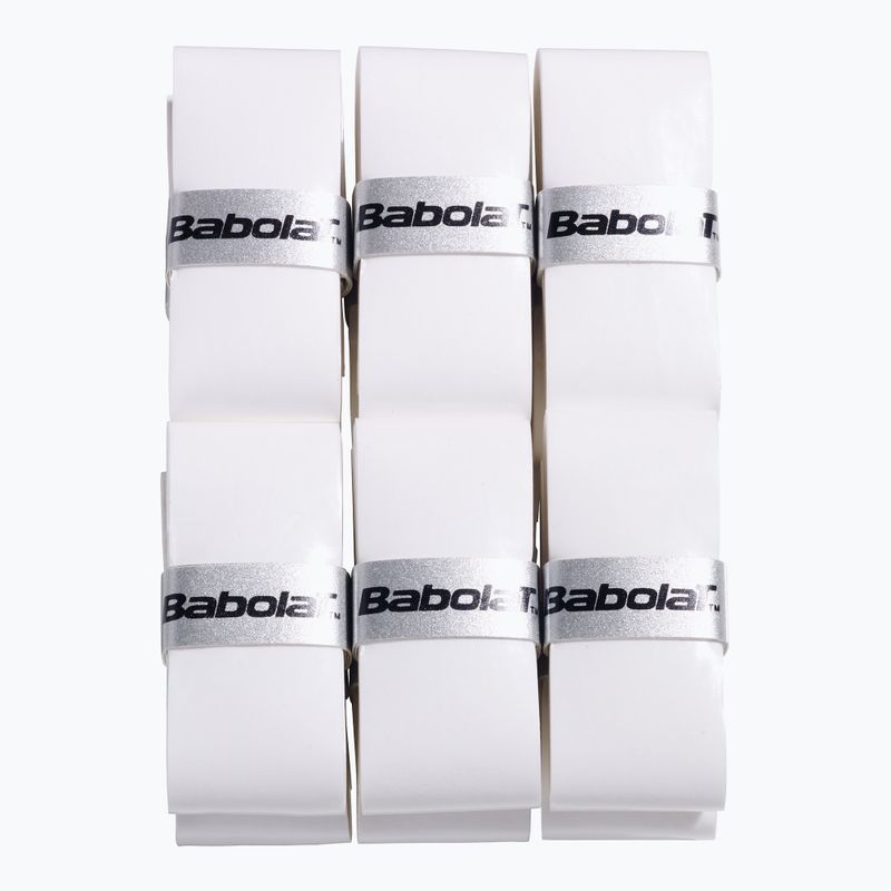Owijka do rakiet tenisowych Babolat Pro Tour 2.0 12 szt. white 2