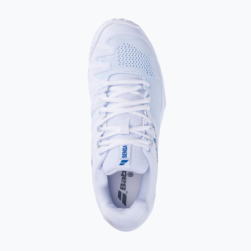 Buty do padla damskie Babolat Sensa W white/ cool blue 4
