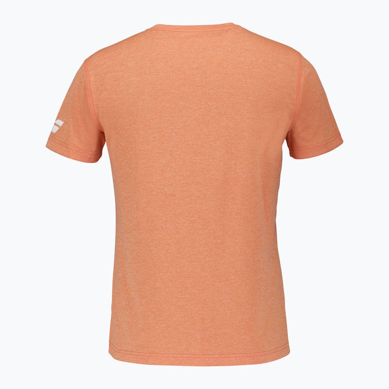 Koszulka męska Babolat Exercise Graphic vibrant orange hthr 3