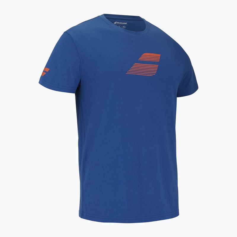 Koszulka męska Babolat Exercise Big Flag dark blue 2