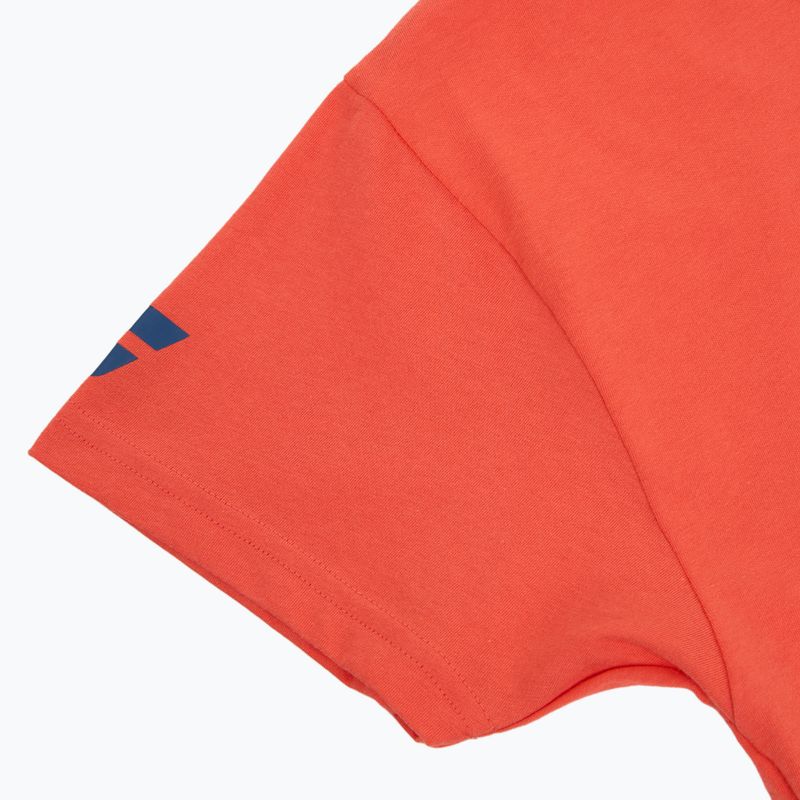 Koszulka męska Babolat Exercise Big Flag hot coral 4