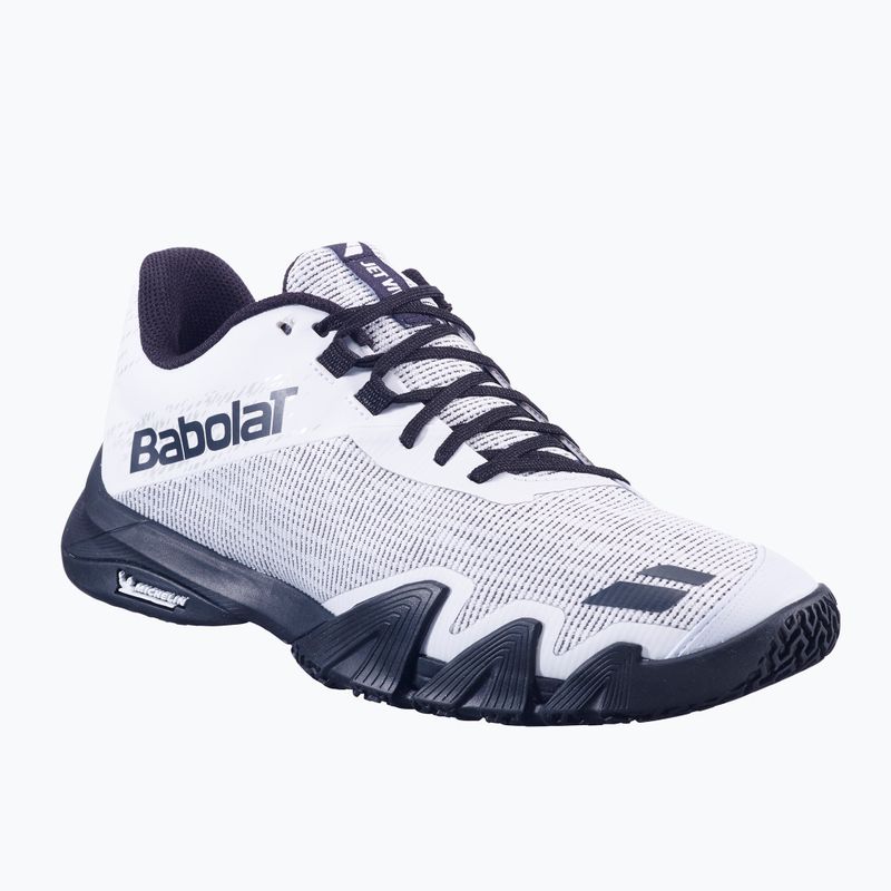 Buty do padla męskie Babolat Jet Viva white/ black 8