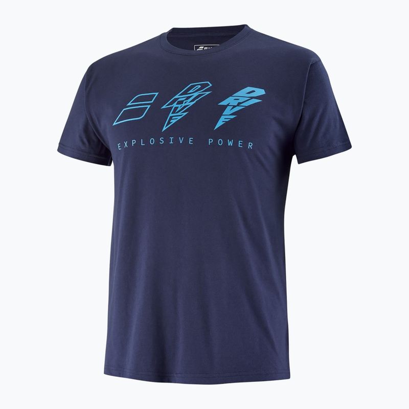 Koszulka męska Babolat Drive Cotton drive heritage blue 3