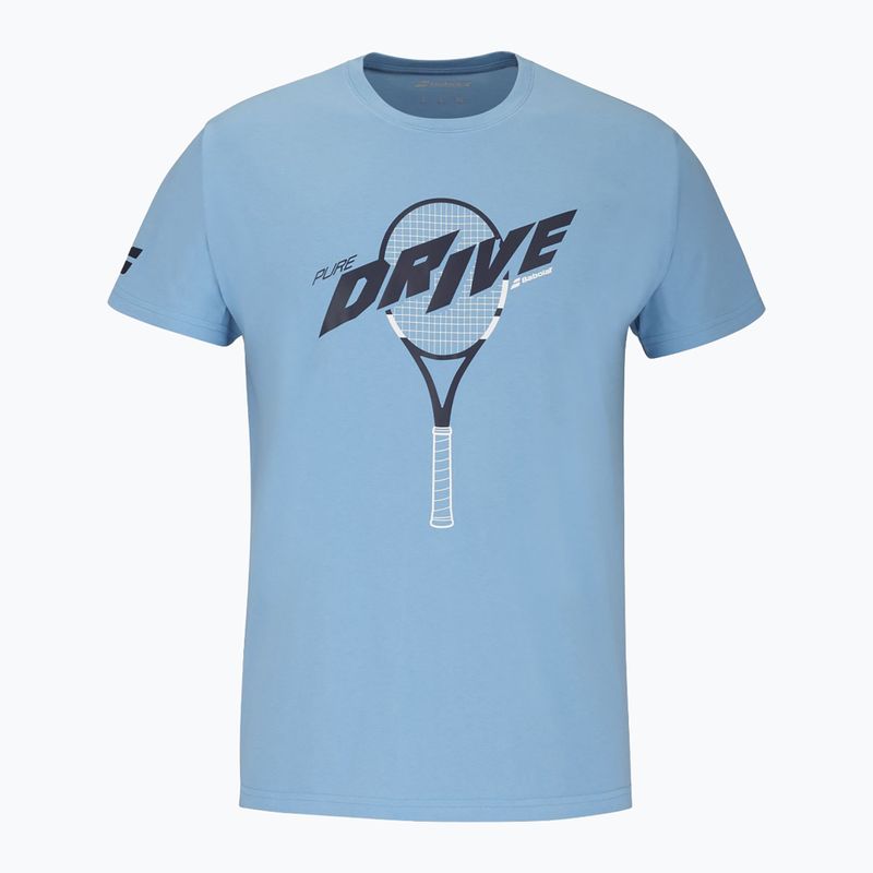 Koszulka męska Babolat Drive Cotton drive heritage blue