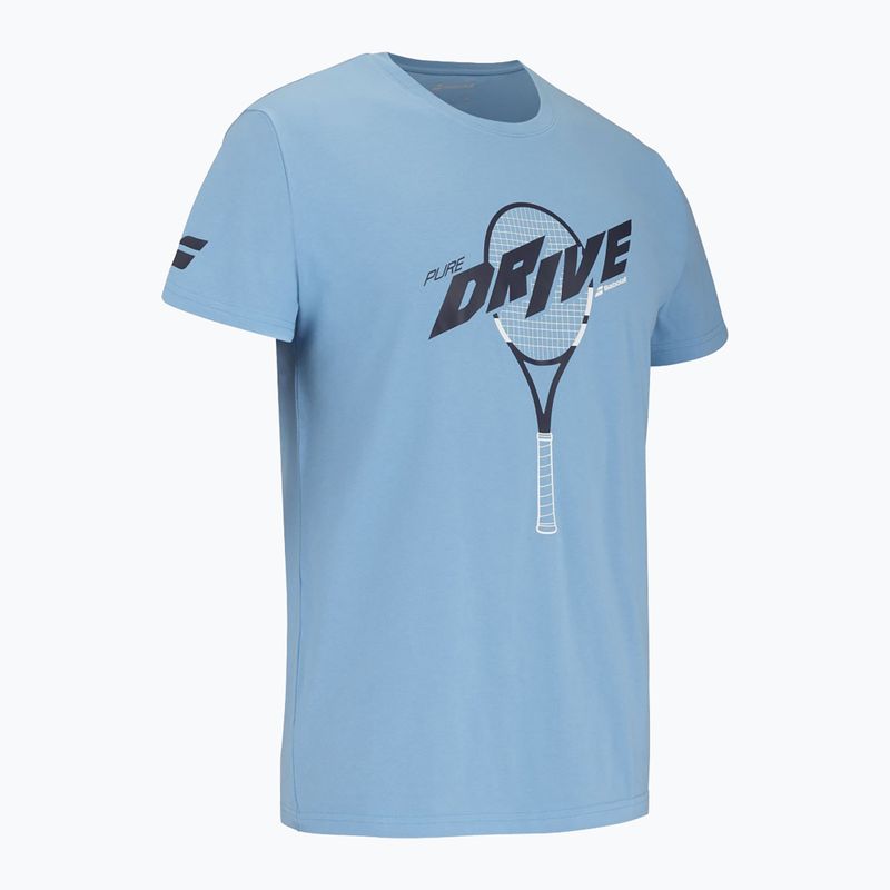 Koszulka męska Babolat Drive Cotton drive heritage blue 3