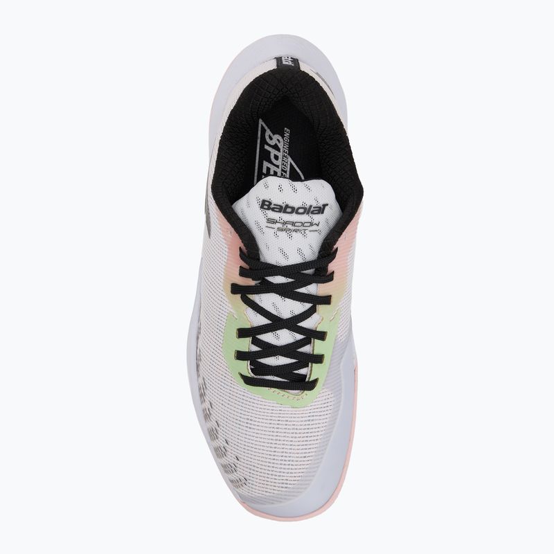 Buty do badmintona Babolat Shadow Spirit 2 W white/white 5