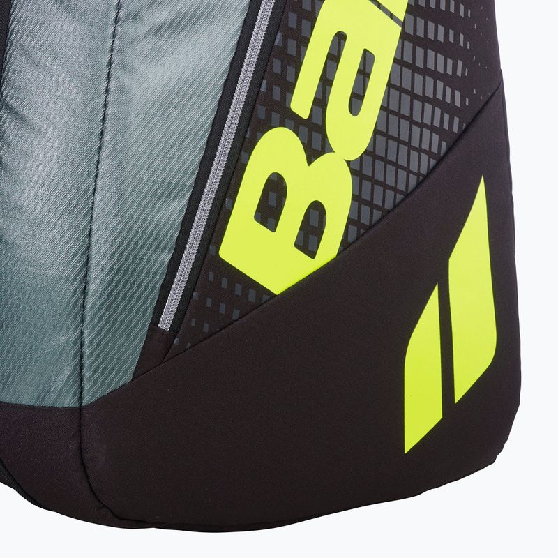 Torba tenisowa Babolat RH X12 Pure Aero 85 l metallic grey/black/fluo yellow 5