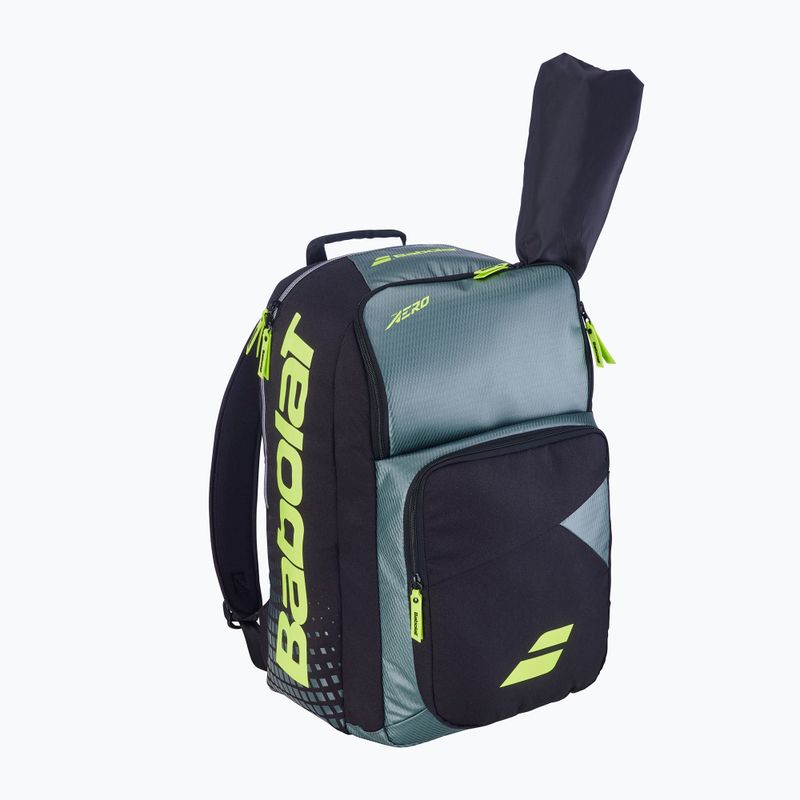 Plecak tenisowy Babolat Pure Aero 40 l metallic grey/black/fluo yellow 3