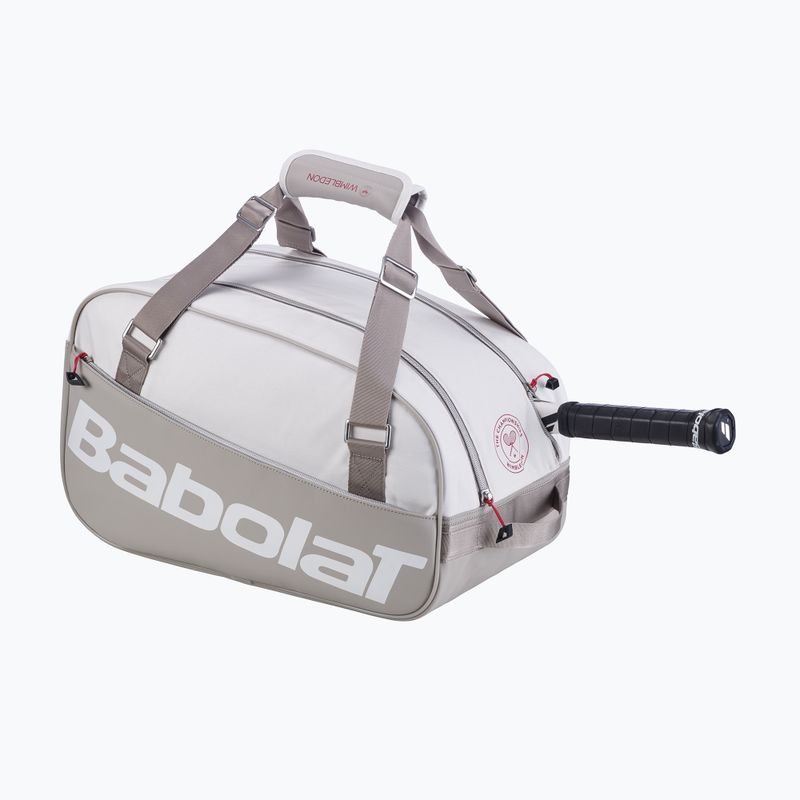 Torba tenisowa Babolat Court S Wimbledon 32 l white/ivory 3