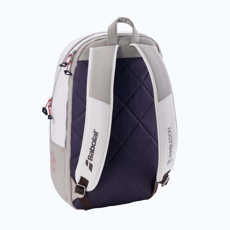 Plecak tenisowy Babolat Pure Lite Wimbledon 25 l white/ivory 2
