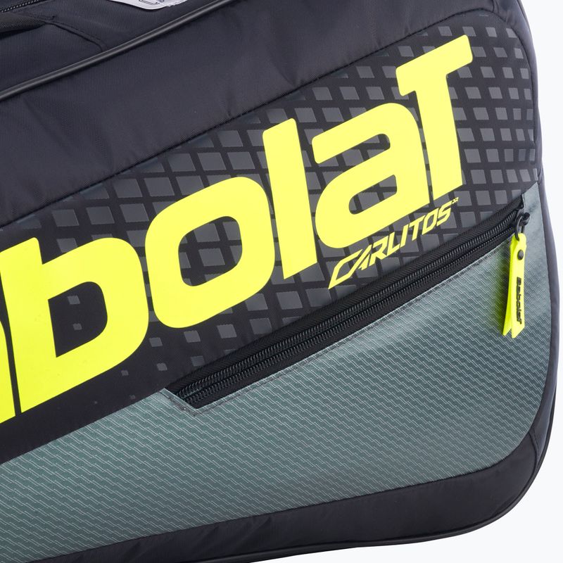 Torba tenisowa Babolat RH Carlitos Junior 35 l black/fluorescent yellow 5