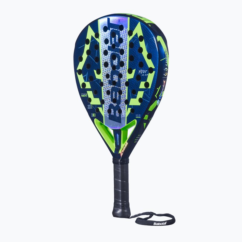Rakieta do padla Babolat Viper Juan Lebron 3.0 FW blue depths/green flash 2