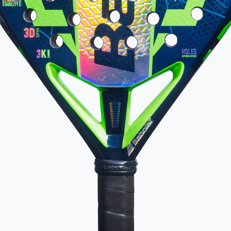 Rakieta do padla Babolat Viper Juan Lebron 3.0 FW blue depths/green flash 4