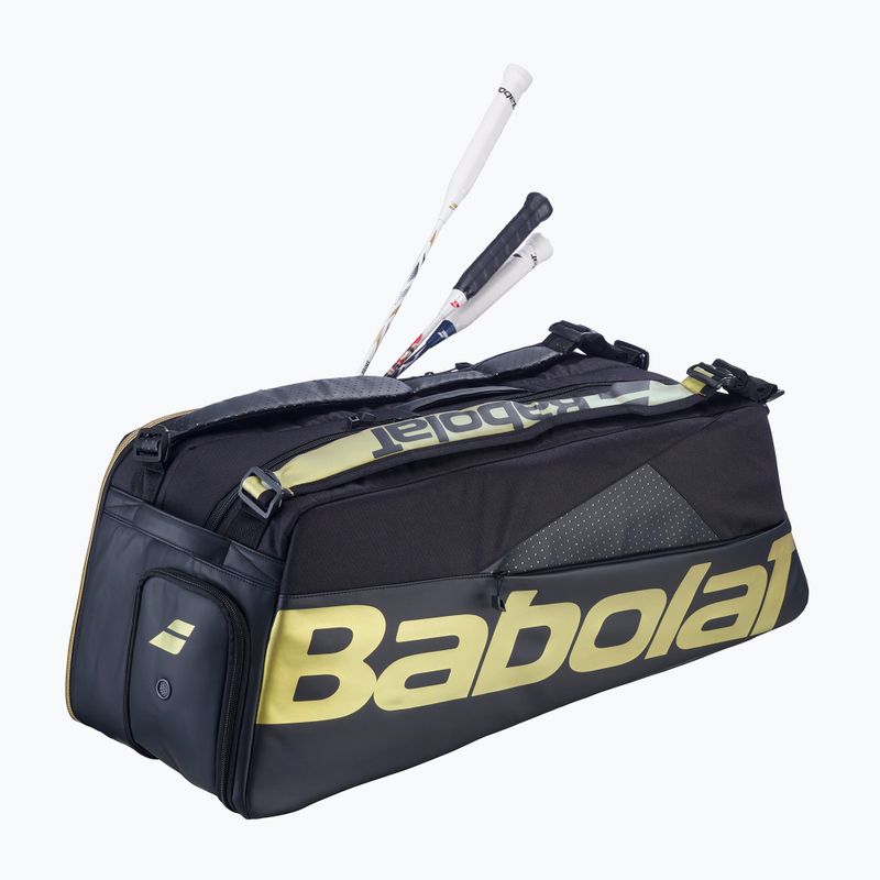 Torba do badmintona Babolat Cross Pro Bad 60 l black/gold 3