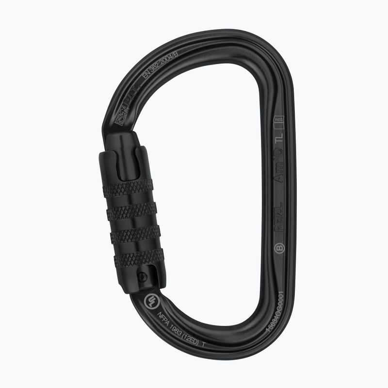 Karabinek wspinaczkowy Petzl Am'D Triact-Lock TLN czarny