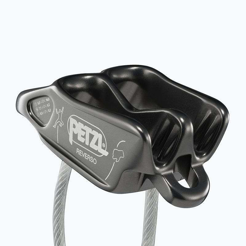 Przyrząd asekuracyjno-zjazdowy Petzl Reverso grey