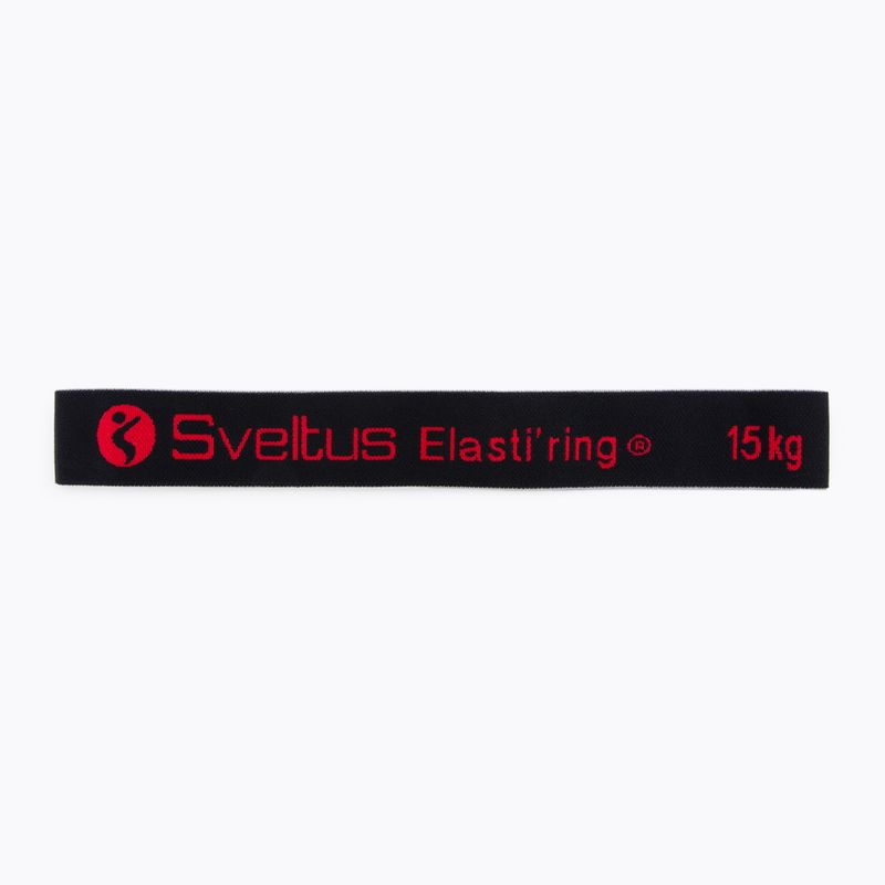 Guma do ćwiczeń Sveltus Elasti'ring 15kg czarna 0027