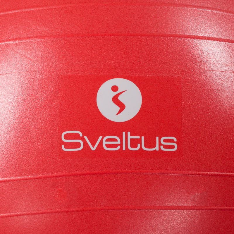 Piłka gimnastyczna Sveltus Gymball red 0430 65 cm 2