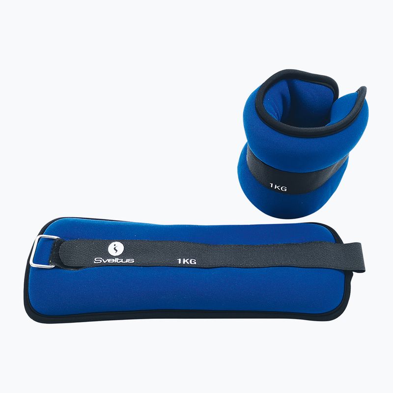Obciążniki na kostki Sveltus Neoprene Weighted Cuff 2 x 1 kg black 2
